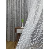 Perde Alemi Yaprak Desen Fransız Dantel Normal Pile 1-2.5 150x250 cm Tül Perde
