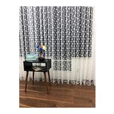 Perde Alemi Yıldız Desen Sık Pile 1-3 500x250 cm Tül Perde