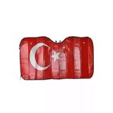 Perde Güneşlik Ön Büyük Boy Türk Bayrağı