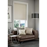 Perdea Lazer Kesim Düz Mat Ekru Zebra Stor Perde, Güneşlik Perde Etek Düz, C-1002,115 x 260