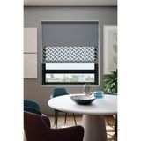 Perdea Lazer Kesim Mat Stor Perde, Lazer Kesimli Klasik Serisi, C-7005 Gri Renk,160 x 260