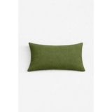 Perdeyap Kadife Dokulu Açık Çimen Yeşili Kırlent Yastık Kılıfı ( 2 Adet ) - 50 x 30 cm