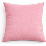 PerdeYap Kadife Dokulu Açık Gülkurusu Renk Kırlent Yastık Kılıfı ( 2 Adet ) - 45 x 45 cm - Gül Kurusu