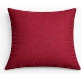 PerdeYap Kadife Dokulu Bordo Renk Kırlent Yastık Kılıfı ( 2 Adet ) - 45 x 45 cm