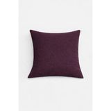 Perdeyap Kadife Dokulu Koyu Mürdüm Kırlent Yastık Kılıfı ( 2 Adet ) - 45 x 45 cm