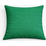 PerdeYap Kadife Dokulu Koyu Yeşil Kırlent Yastık Kılıfı ( 2 Adet ) - 45 x 45 cm