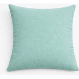PerdeYap Kadife Dokulu Mint Yeşili Kırlent Yastık Kılıfı ( 2 Adet ) - 45 x 45 cm
