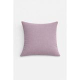 PerdeYap Kadife Dokulu Pudra Renk Kırlent Yastık Kılıfı ( 2 Adet ) - 45 x 45 cm