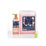 Pereja %100 Doğal Köpük Sabun Pudra Vegan Bitkisel Nemlendirici Ve Zeytinyağlı 5 Litre + 500 ML