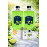 Pereja 2 Adet Misket Limonu Doğal Zeytinyağlı Sıvı Sabun 1500 ml
