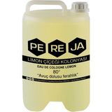 Pereja 3 lt Limon Kolonyası 80 Derece Dökme Plastik Ambalajda Ferahlatıcı Koku