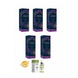 Pereja Elegance Kolonya 250 Ml Cam Şişe 5 Li Set
