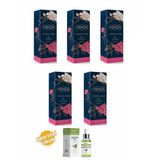 Pereja Gizemli Misk Kolonya 250 Ml Cam Şişe 5 Li Set