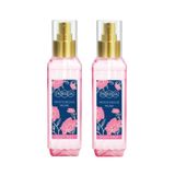 Pereja Gizemli Misk Vücut Spreyi, 200 ml, 2'li Set, Pembe