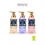 Pereja Köpük Sabun 3x500 ml Vegan | Portakal Çiçeği, Kaşmir, Gizemli Misk