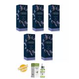 Pereja Lavanta Kolonya 250 Ml Cam Şişe 5 Li Set