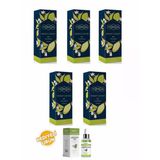 Pereja Misket Limonu Kolonya 250 Ml Cam Şişe 5 Li Set