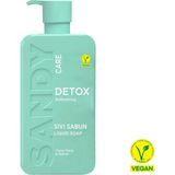 Pereja Sandy Vegan Detox Sıvı Sabun 400 ml Ylang Ylang ve Vetiver İçeren Ferahlatıcı Temizlik
