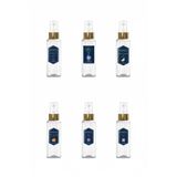 Pereja Sprey Kolonya Seti, 6x100 ml, Kaşmir Pudra, Elegans, Yasemin, Portakal Çiçeği, Misket Limonu