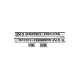 PEREN TRAKTÖR Massey Ferguson 240S Yan Yazı Takımı