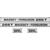 Peren Traktör Massey Ferguson 255 T Traktör Yan Yazı Takımı – Sağ Sol Etiket Seti