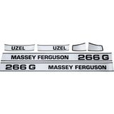 Peren Traktör Massey Ferguson 266 G Traktör Yan Yazı Takımı – Sağ Sol Set Etiket