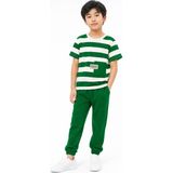 Perendi Erkek Çocuk Çizgili Tişört ve Jogger Takımı - 13 - 14 Yaş - Benetton