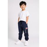 Perendi Erkek Çocuk Kargo Cepli Outdoor Jogger Pantolon - İndigo - 6 - 7 Yaş