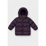 Perendi Unisex Çocuk Içi Polarlı Kapüşonlu Şişme Mont - Mor - 3 - 4 Yaş