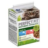 Perfect Fit Okyanus Balıklı Somonlu Kısır Kedi Yaş Mama 6X50 gr