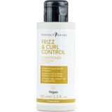 Perfect Shine Frizz & Curl Kıvırcık Dalgalı Saçlar Için Kenevir ve Çöl Hurması Yağı Özlü Yatıştırıcı Saç Kremi 100ML - Renksiz