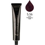 Perfect Shine Permanent Profesyonel Saç Boyası 100ml - Koyu Yoğun Maun Kırmızısı/Koyu Bordo(MAHOGANY RED-5.56) - 5.56 - Bordo