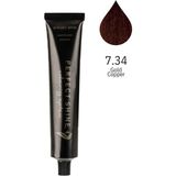 Perfect Shine Permanent Profesyonel Saç Boyası 100ml - Soğan Kabuğu/Bal Bakır(GOLD COPPER-7.34) - 7.34 - Bal Bakır