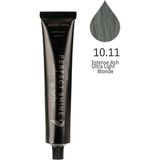 Perfect Shine Permanent Profesyonel Saç Boyası 100ml - Ultra Yoğun Küllü Platin/Buzul Sarı(INTENSE ASH-10.11) - 10.11 - Buzul Platin