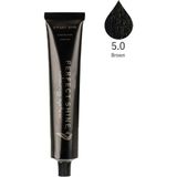 Perfect Shine Permanent Profesyonel Saç Boyası 100ML -Yoğun Açık Kahve/doğal Renk(Natural- 5.0) - 5.0 - Açık Kestane