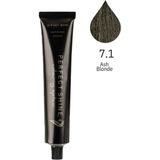 Perfect Shine Permanent Profesyonel Saç Boyası 100ml - Yoğun Küllü Kumral (ASH - 7.1) - 7.1 - Küllü Kumral