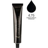 Perfect Shine Permanent Profesyonel Saç Boyası 100ml - Yoğun Sıcak Kestane/Koyu Kahve(BROWN MAHOGANY-4.75) - 4.75 - Koyu Kızıl Kestane