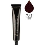 Perfect Shine Permanent Profesyonel Saç Boyası 100ml - Yoğun Tarçın Bakır/Dore Kumral(COPPER GOLD-7.43) - 7.43 - Sultan Bakırı