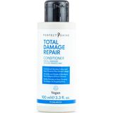 Perfect Shine Total Damage Repair Yıpranmış Saçlar Için Bambu ve Gül Özlü Onarıcı Güçlendirici Saç Kremi 100ML - Renksiz