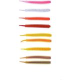 Perfect Soft Baits Sand Worm 7cm (Kavanozlu Ambalaj) - Pearl White