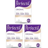 Perfectil 30 Tablet X3 Yetişkinler İçin Saç, Cilt ve Tırnak Takviyesi B12 Vitamini İçeren Gıda