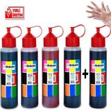 Perfection Canon Gı-41 G1430 G2470 G3470 G4470 Uyumlu 4 Renk Mürekkep Dolum Seti 5X500 Ml. 35.000 Sf. - PRO Set - 4 Renk