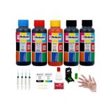 Perfection Canon Pixma E414-E474 Yazıcı Uyumlu Kartuş Dolum Seti 5 x 100 ML