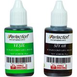 Perfection Chef 2'li Sıvı Su Bazlı Likit Gıda Boyası Yeşil Siyah 2 x 30 Gr. - 120 gr