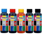 Perfection Epson 664 L220 L300, L3050, L3060 Tanklı Yazıcı Mürekkep Seti 5X100 Gr.