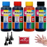 PERFECTİON Epson L Serisi Tanklı Yazıcılar İçin +++plus Mürekkep Seti 4x100 gr.