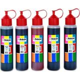Perfection Epson Uyumlu Ecotank L3310 L3350 Muadil Mürekkep Dolum Seti 5 x 500 Gr. - Renkli