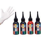 Perfectıon Hp 301/302/304/305 Kartuş Muadil Dolum Seti 4X100ML - Renkli