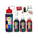 Perfection Hp 500 ml 3x100 m 304 Siyah Ve Renkli Kartuş Uyumlu Mürekkep Dolum Seti