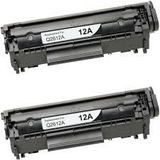 Perfection HP Uyumlu 1010-1012 12A (Q2612A) Siyah Muadil Lazer Toner (2 ADET)